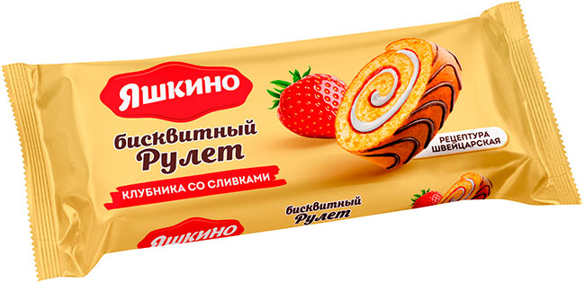 Клубничный со сливками