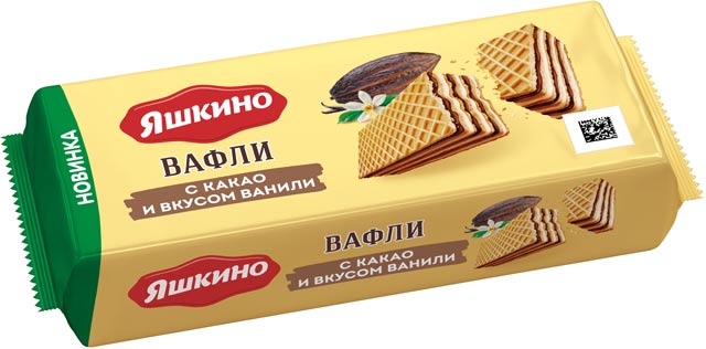 с какао и вкусом ванили