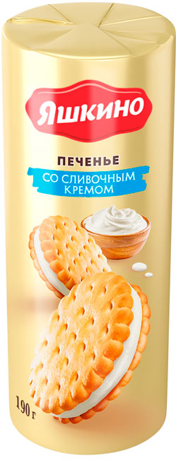 со сливочным кремом