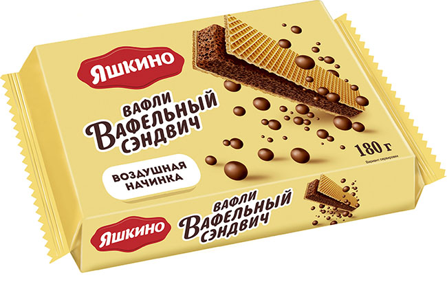 Вафельный сэндвич с воздушной начинкой