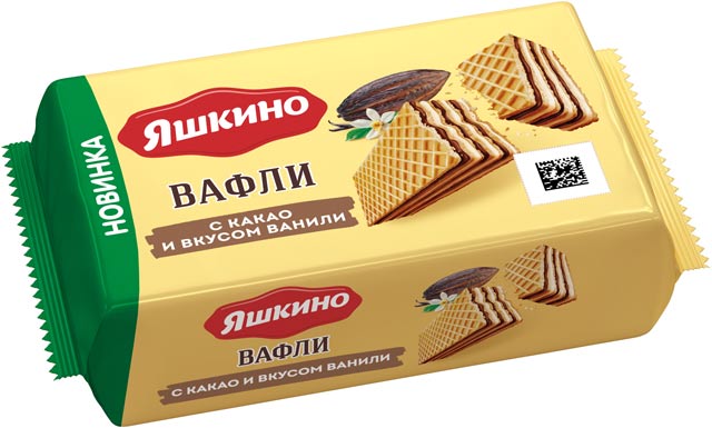 с какао и вкусом ванили