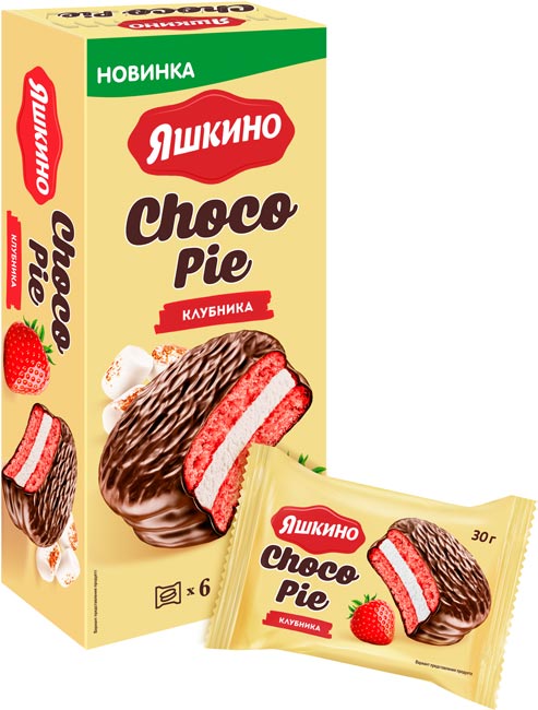 Choco Pie клубничный